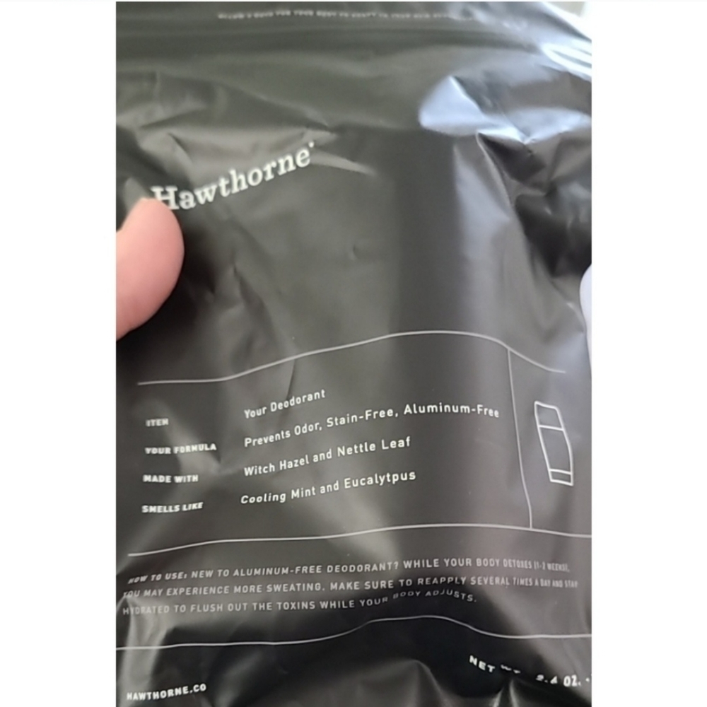 NWT Hawthorne Mens Natural Deodorant - Picture 3 of 7